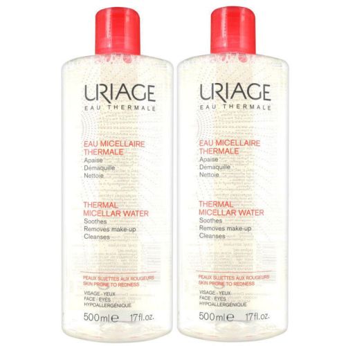 Набор Uriage (Урьяж) Вода мицеллярная термальная для кожи склонной к покраснению 2х500 мл -50% на вторую в городе Софиевка : цены, характеристики.  - фото №1 Набор Uriage (Урьяж) Вода мицеллярная термальная для кожи склонной к покраснению 2х500 мл -50% на вторую в городе Софиевка : цены, характеристики.