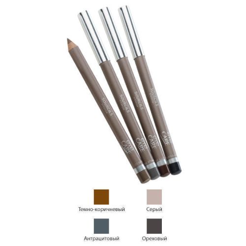 Карандаш для бровей Eye Care антрацит 1,1 г в интернет-аптеке - фото №1 Карандаш для бровей Eye Care антрацит 1,1 г в интернет-аптеке