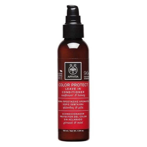 Кондиционер Apivita (Апивита) Защита цвета несмываемый с подсолнечником и медом 150 мл в городе Вышгород : цены, характеристики.  - фото №1 Кондиционер Apivita (Апивита) Защита цвета несмываемый с подсолнечником и медом 150 мл в городе Вышгород : цены, характеристики.
