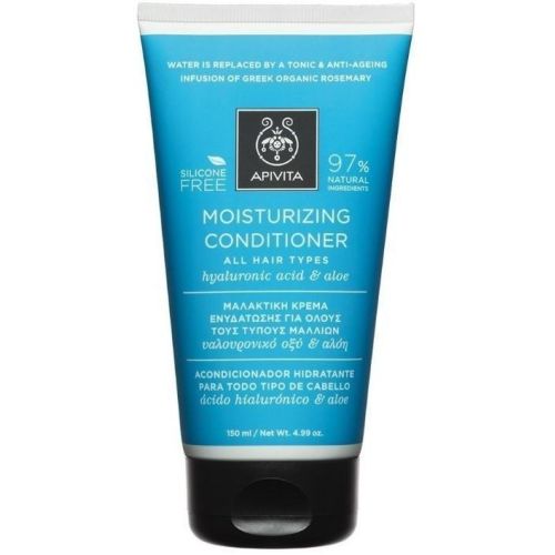 Кондиционер Apivita (Апивита) Увлажняющий для всех типов волос с гиалуроновой кислотой и алое 150 мл в городе Вышгород : цены, характеристики.  - фото №1  Кондиционер Apivita (Апивита) Увлажняющий для всех типов волос с гиалуроновой кислотой и алое 150 мл в городе Вышгород : цены, характеристики.