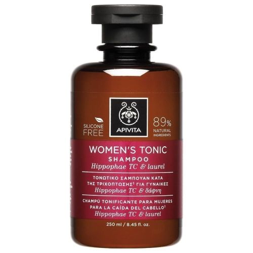 Шампунь Apivita (Апивита) женский тонизирующий с облепихой и лавром 250 мл в городе Перещепино : цены, характеристики.  - фото №1  Шампунь Apivita (Апивита) женский тонизирующий с облепихой и лавром 250 мл в городе Перещепино : цены, характеристики.
