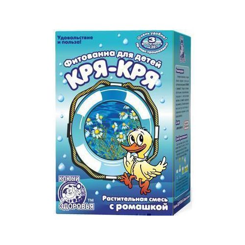 Фітованна №2 Ключі здоров'я для дітей Кря-Кря з ромашкою 30 г №3 в Дніпрі : ціни, характеристика.  - фото №1 Фітованна №2 Ключі здоров'я для дітей Кря-Кря з ромашкою 30 г №3 в Дніпрі : ціни, характеристика.