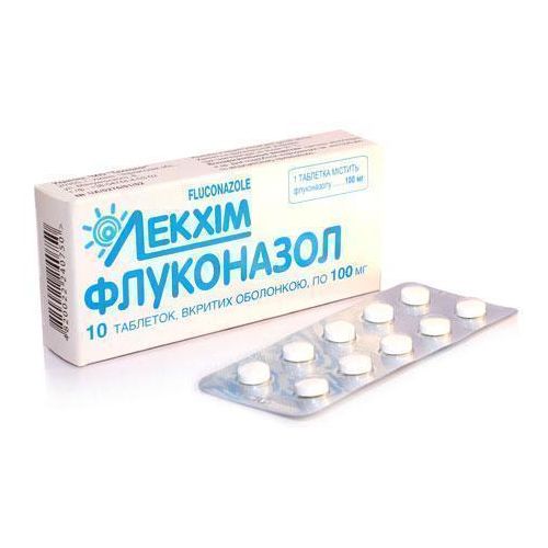 Флуконазол 100 мг таблетки №10 в місті Харків : ціни, характеристика.  - фото №1 Флуконазол 100 мг таблетки №10 в місті Харків : ціни, характеристика.
