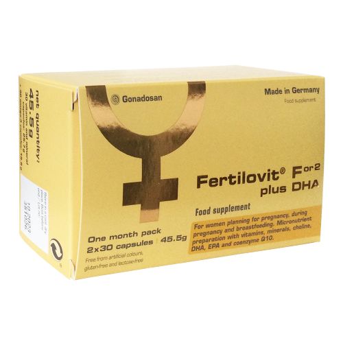 Фертіловіт F or 2 плюс DHA капсули №60 в місті Дрогобич : ціни, характеристика. - фото №1 Фертіловіт F or 2 плюс DHA капсули №60 в місті Дрогобич : ціни, характеристика.
