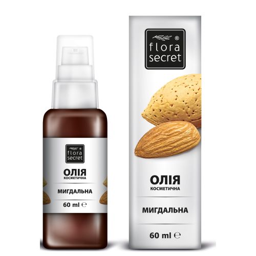 Масло Flora Secret миндальное 60 мл в городе Львов : цены, характеристики. - фото №1 Масло Flora Secret миндальное 60 мл в городе Львов : цены, характеристики.