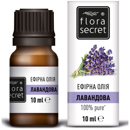 Олія ефірна Flora Secret Лавандова 10 мл фото - фото №1 Олія ефірна Flora Secret Лавандова 10 мл фото