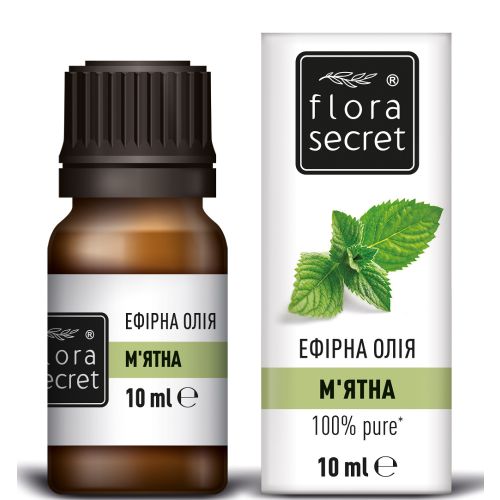 Масло эфирное Flora Secret Мятное 10 мл в городе Глобино : цены, характеристики.  - фото №1 Масло эфирное Flora Secret Мятное 10 мл в городе Глобино : цены, характеристики.