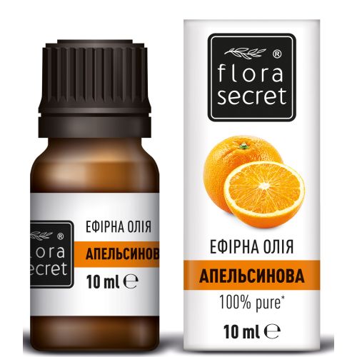 Олія ефірна Flora Secret  Апельсинова 10 мл в Україні - фото №1 Олія ефірна Flora Secret  Апельсинова 10 мл в Україні