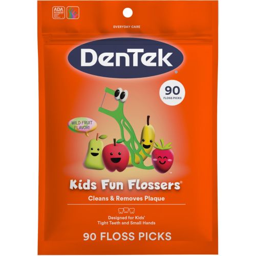 Дитячі флоси DenTek (Дентек) з тримачами №90 замовити - фото №1 Дитячі флоси DenTek (Дентек) з тримачами №90 замовити