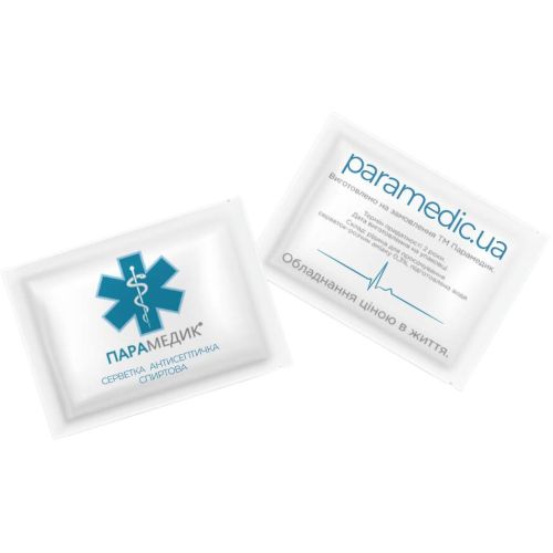 Серветка Paramedic (Парамедик) антисептична фото - фото №1 Серветка Paramedic (Парамедик) антисептична фото