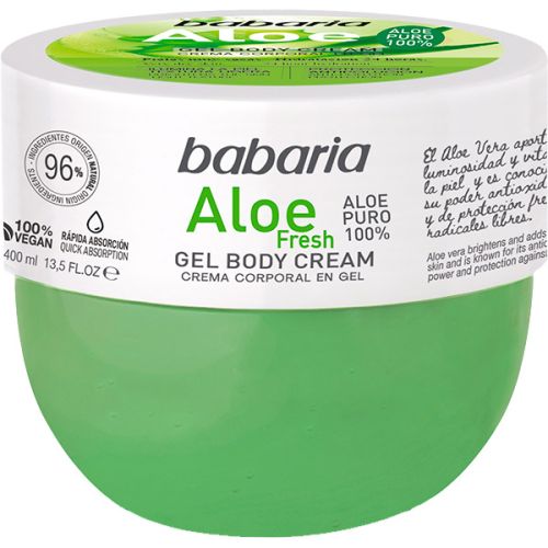 Крем Babaria (Бабарія) для тіла фреш-гель з алое 400 мл в аптеці - фото №1 Крем Babaria (Бабарія) для тіла фреш-гель з алое 400 мл в аптеці
