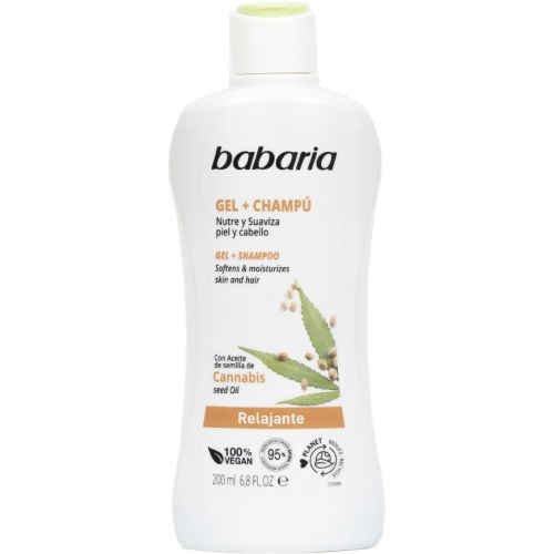 Гель-шампунь Babaria (Бабарія) з канабісом 200 мл в інтернет-аптеці - фото №1 Гель-шампунь Babaria (Бабарія) з канабісом 200 мл в інтернет-аптеці