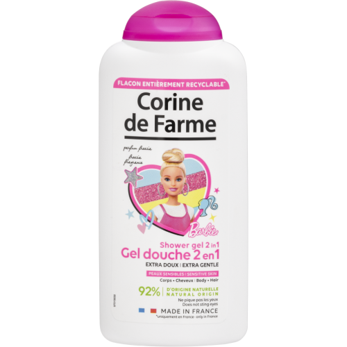 Гель Corine de Farme (Корін де Фарм) для душу 2в1 Барбі серія Disney 300 мл  в місті Чернігів : ціни, характеристика.  - фото №1 Гель Corine de Farme (Корін де Фарм) для душу 2в1 Барбі серія Disney 300 мл  в місті Чернігів : ціни, характеристика.