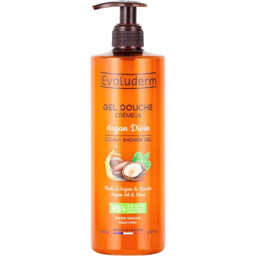 Гель Evoluderm (Еволюдерм) для душу кремовий з аргановою олією 500 мл в місті Чернігів : ціни, характеристика.  - фото №1 Гель Evoluderm (Еволюдерм) для душу кремовий з аргановою олією 500 мл в місті Чернігів : ціни, характеристика.