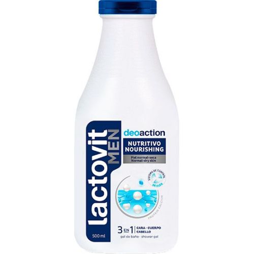Гель для душа Lactovit (Лактовит) Deo Action мужской, 500 мл фото - фото №1 Гель для душа Lactovit (Лактовит) Deo Action мужской, 500 мл фото