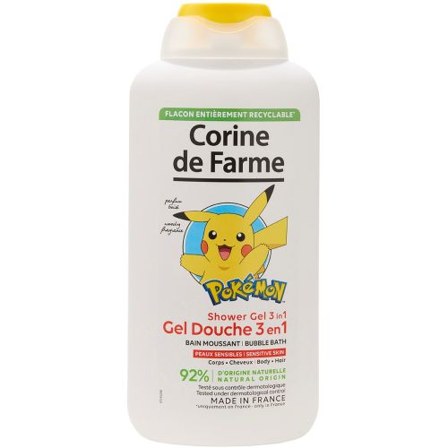 Гель Corine de Farme (Корін де Фарм) для душу 3в1 Покемон 500 мл  в місті Чернігів : ціни, характеристика.  - фото №1 Гель Corine de Farme (Корін де Фарм) для душу 3в1 Покемон 500 мл  в місті Чернігів : ціни, характеристика.