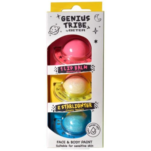 Набор Beter (Бетер) Genius Tribe бальзам для губ 1 шт., хайлайтер для лица и тела 2 шт. в Киеве : цены, характеристики.  - фото №1 Набор Beter (Бетер) Genius Tribe бальзам для губ 1 шт., хайлайтер для лица и тела 2 шт. в Киеве : цены, характеристики.