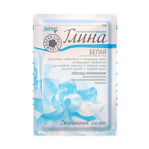 Глина косметическая белая, 60 г в Украине - фото №1 Глина косметическая белая, 60 г в Украине