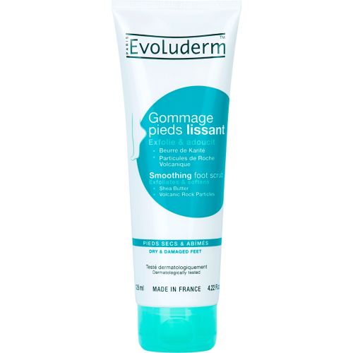 Скраб Evoluderm (Еволюдерм) для ніг пом'якшуючий з олією ши 125 мл  в місті Канів : ціни, характеристика.  - фото №1 Скраб Evoluderm (Еволюдерм) для ніг пом'якшуючий з олією ши 125 мл  в місті Канів : ціни, характеристика.