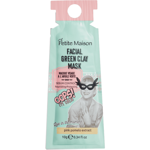 Маска Petite Maison (Петіт Мезон) для обличчя очищуюча з зеленою глиною 10 г в місті Перещепине : ціни, характеристика.  - фото №1 Маска Petite Maison (Петіт Мезон) для обличчя очищуюча з зеленою глиною 10 г в місті Перещепине : ціни, характеристика.