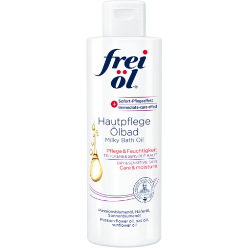 Олія Frei Ol (Фрай Ол) для ванни для сухої, чутливої шкіри 200 мл в місті Канів : ціни, характеристика.  - фото №1 Олія Frei Ol (Фрай Ол) для ванни для сухої, чутливої шкіри 200 мл в місті Канів : ціни, характеристика.