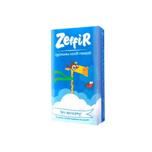 Хусточки паперові Zeffir без запаху, 10 шт. в місті Богородчани : ціни, характеристика.  - фото №1 Хусточки паперові Zeffir без запаху, 10 шт. в місті Богородчани : ціни, характеристика.