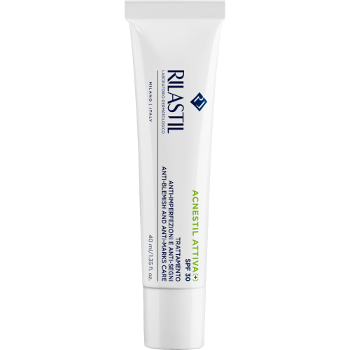 Крем Rilastil (Риластил) Acnestil Attiva (+) комплексный уход для кожи склонной к акне SPF30 40 мл в городе Первомайск : цены, характеристики.  - фото №1 Крем Rilastil (Риластил) Acnestil Attiva (+) комплексный уход для кожи склонной к акне SPF30 40 мл в городе Первомайск : цены, характеристики.