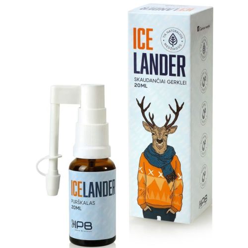 Icelander (Айслендер) спрей для горла 20 мл в місті Глобине : ціни, характеристика.  - фото №1 Icelander (Айслендер) спрей для горла 20 мл в місті Глобине : ціни, характеристика.