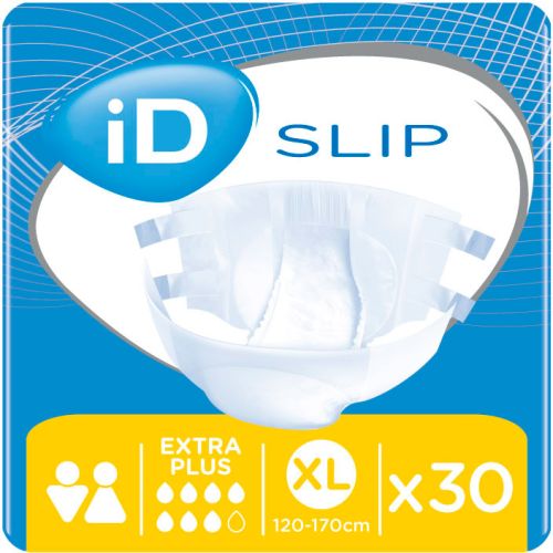 Подгузники для взрослых iD Slip Extra Plus, р.XL, 30 шт. заказать - фото №1 Подгузники для взрослых iD Slip Extra Plus, р.XL, 30 шт. заказать