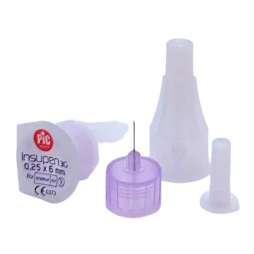 Голка Insupen для інсулінових шприц-ручок 31G (0,25 x 6 мм) №1 в місті Рахів : ціни, характеристика.  - фото №1 Голка Insupen для інсулінових шприц-ручок 31G (0,25 x 6 мм) №1 в місті Рахів : ціни, характеристика.