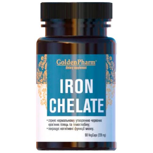 Залізо хелат капсули №90 замовити - фото №1 Залізо хелат капсули №90 замовити