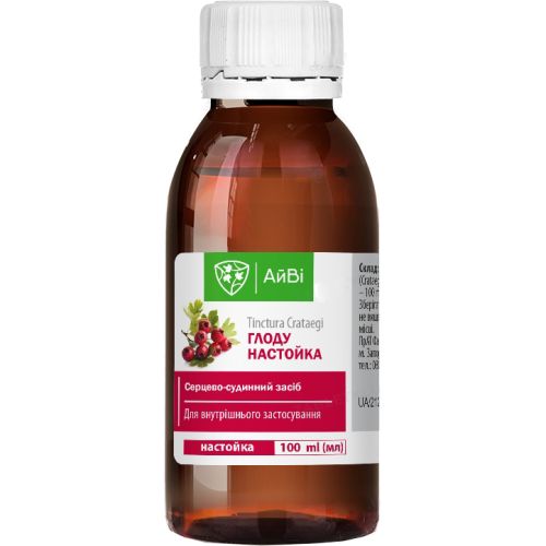 Глід АйВі настойка 100 мл в місті Перещепине : ціни, характеристика.  - фото №1 Глід АйВі настойка 100 мл в місті Перещепине : ціни, характеристика.