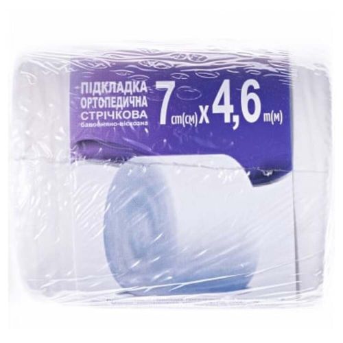 Підкладка під гіпсовий бинт Білосніжка Cast Padding 7 см х 4,6 м в місті Канів : ціни, характеристика.  - фото №1 Підкладка під гіпсовий бинт Білосніжка Cast Padding 7 см х 4,6 м в місті Канів : ціни, характеристика.