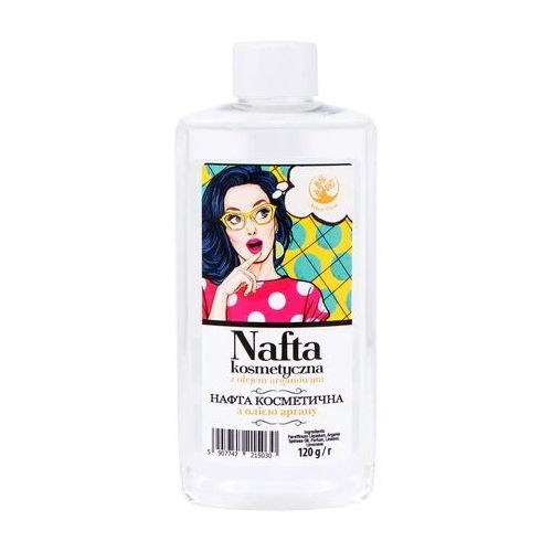 Нафта косметична з олією аргану, 120 г фото - фото №1 Нафта косметична з олією аргану, 120 г фото