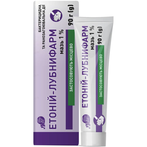 Етоній-Лубнифарм мазь 1% туба 90 г в місті Рогатин : ціни, характеристика. - фото №1 Етоній-Лубнифарм мазь 1% туба 90 г в місті Рогатин : ціни, характеристика.