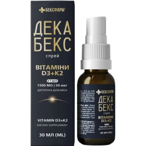 Декабекс спрей 30 мл в городе Тернополь : цены, характеристики. - фото №1 Декабекс спрей 30 мл в городе Тернополь : цены, характеристики.