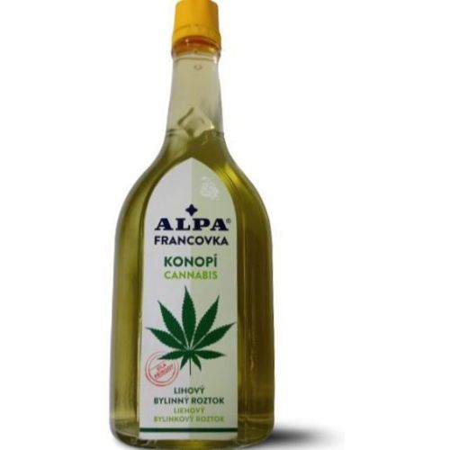 Алпа Францівка Alpa Francovka з екстрактом конопель, 160 мл в місті Софіївка : ціни, характеристика.  - фото №1 Алпа Францівка Alpa Francovka з екстрактом конопель, 160 мл в місті Софіївка : ціни, характеристика.