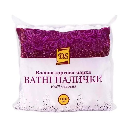 Ватні палички у пакеті №100 в місті Чернігів : ціни, характеристика.  - фото №1 Ватні палички у пакеті №100 в місті Чернігів : ціни, характеристика.