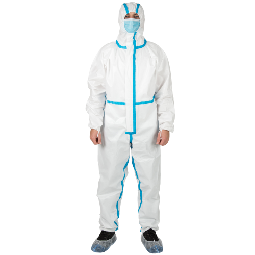 Комбінезон біологічного захисту одноразовий з герметизацією швів синьою стрічкою (6 клас захисту) р.L в місті Канів : ціни, характеристика.  - фото №1 Комбінезон біологічного захисту одноразовий з герметизацією швів синьою стрічкою (6 клас захисту) р.L в місті Канів : ціни, характеристика.