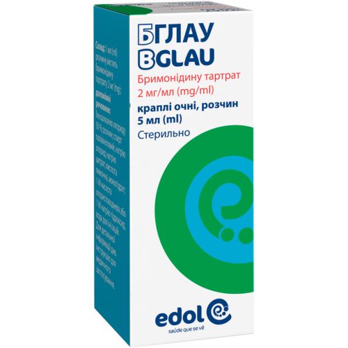Бглау 2 мг/мл краплі для очей 5 мл в місті Глобине : ціни, характеристика.  - фото №1 Бглау 2 мг/мл краплі для очей 5 мл в місті Глобине : ціни, характеристика.