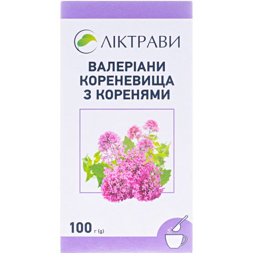 Валеріани кореневища з корінням збір 100 г в місті Глобине : ціни, характеристика.  - фото №1 Валеріани кореневища з корінням збір 100 г в місті Глобине : ціни, характеристика.