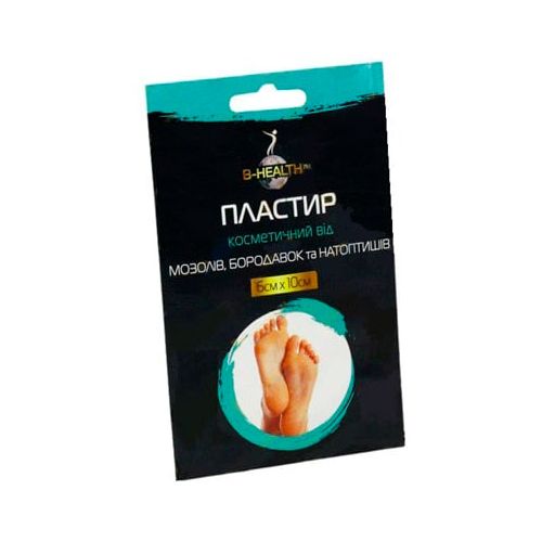 Пластырь косметический B-Heаlth от мозолей и натоптышей 6х10 см, 1 шт. в городе Софиевка : цены, характеристики.  - фото №1 Пластырь косметический B-Heаlth от мозолей и натоптышей 6х10 см, 1 шт. в городе Софиевка : цены, характеристики.