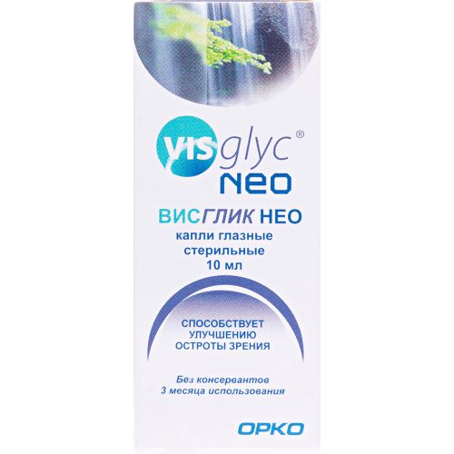 ВісГлік Нео для очей краплі, 10 мл в місті Вінниця : ціни, характеристика.  - фото №1 ВісГлік Нео для очей краплі, 10 мл в місті Вінниця : ціни, характеристика.