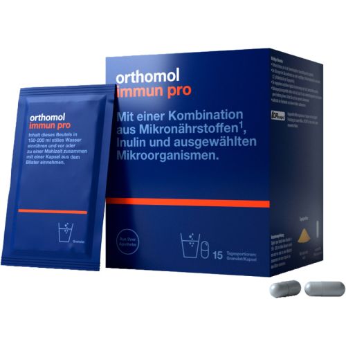 Orthomol Immun Pro восстановление нарушений кишечной микрофлоры и иммунитета, гранулы №15 в городе Рахов : цены, характеристики.  - фото №1 Orthomol Immun Pro восстановление нарушений кишечной микрофлоры и иммунитета, гранулы №15 в городе Рахов : цены, характеристики.