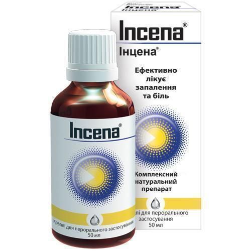 Инцена капли оральные 50 мл в городе Тернополь : цены, характеристики. - фото №1 Инцена капли оральные 50 мл в городе Тернополь : цены, характеристики.