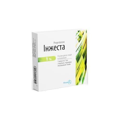 Инжеста раствор для инъекций 1% 1 мл ампулы №10 (прогестерон) в городе Черкассы : цены, характеристики. - фото №1 Инжеста раствор для инъекций 1% 1 мл ампулы №10 (прогестерон) в городе Черкассы : цены, характеристики.