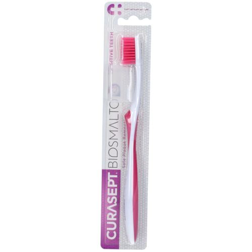 Зубная щетка Curasept Biosmalto Sensitive для чувствительных зубов в городе Вышгород : цены, характеристики.  - фото №1 Зубная щетка Curasept Biosmalto Sensitive для чувствительных зубов в городе Вышгород : цены, характеристики.