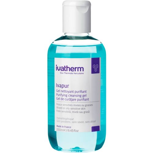 Гель-пінка Ivatherm Ivapur для комбінованої або жирної чутливої шкіри 250 мл в місті Софіївка : ціни, характеристика.  - фото №1 Гель-пінка Ivatherm Ivapur для комбінованої або жирної чутливої шкіри 250 мл в місті Софіївка : ціни, характеристика.