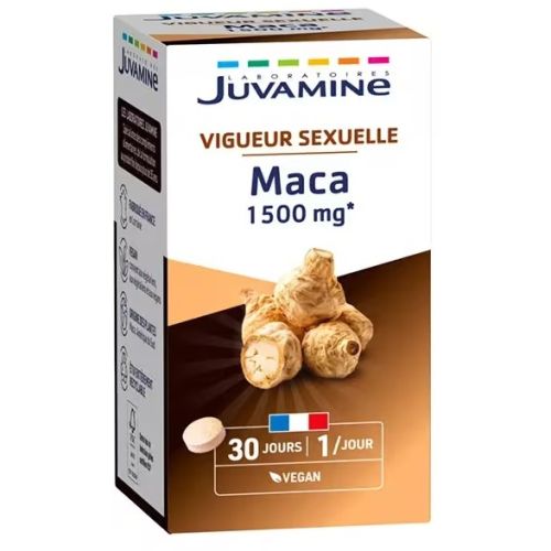 Juvamine (Жувамин) Мака 1500 мг Сексуальная жизнеспособность таблетки №30 в городе Запорожье : цены, характеристики. - фото №1 Juvamine (Жувамин) Мака 1500 мг Сексуальная жизнеспособность таблетки №30 в городе Запорожье : цены, характеристики.