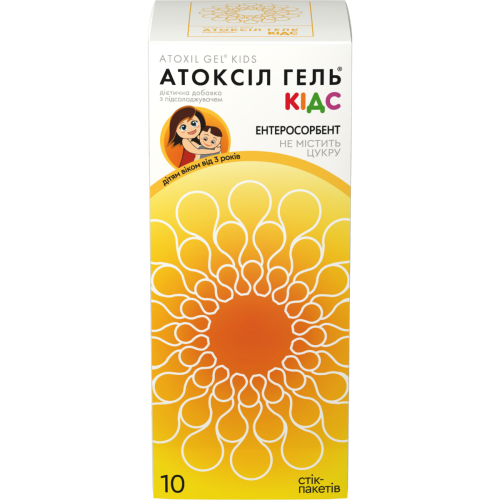 Атоксил Кидс гель стик №10 в городе Луцк : цены, характеристики.  - фото №1 Атоксил Кидс гель стик №10 в городе Луцк : цены, характеристики.
